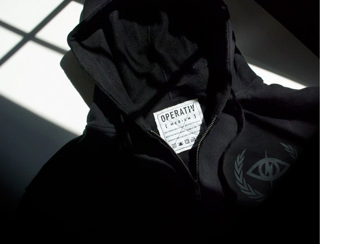 INTEL RAW ZIP-UP HOODIE