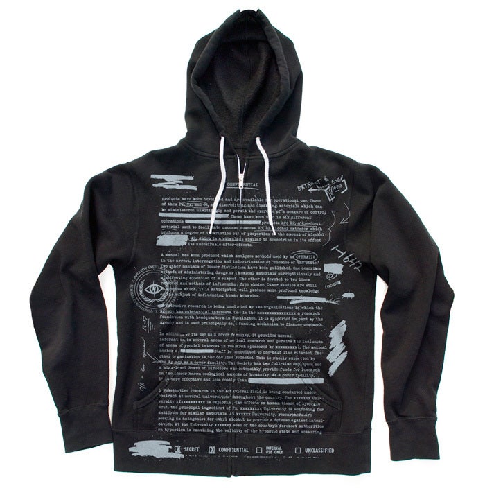 MKULTRA ZIP-UP HOODIE