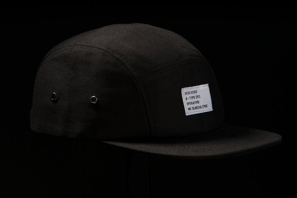 S&S 5 PANEL HAT [ black ]